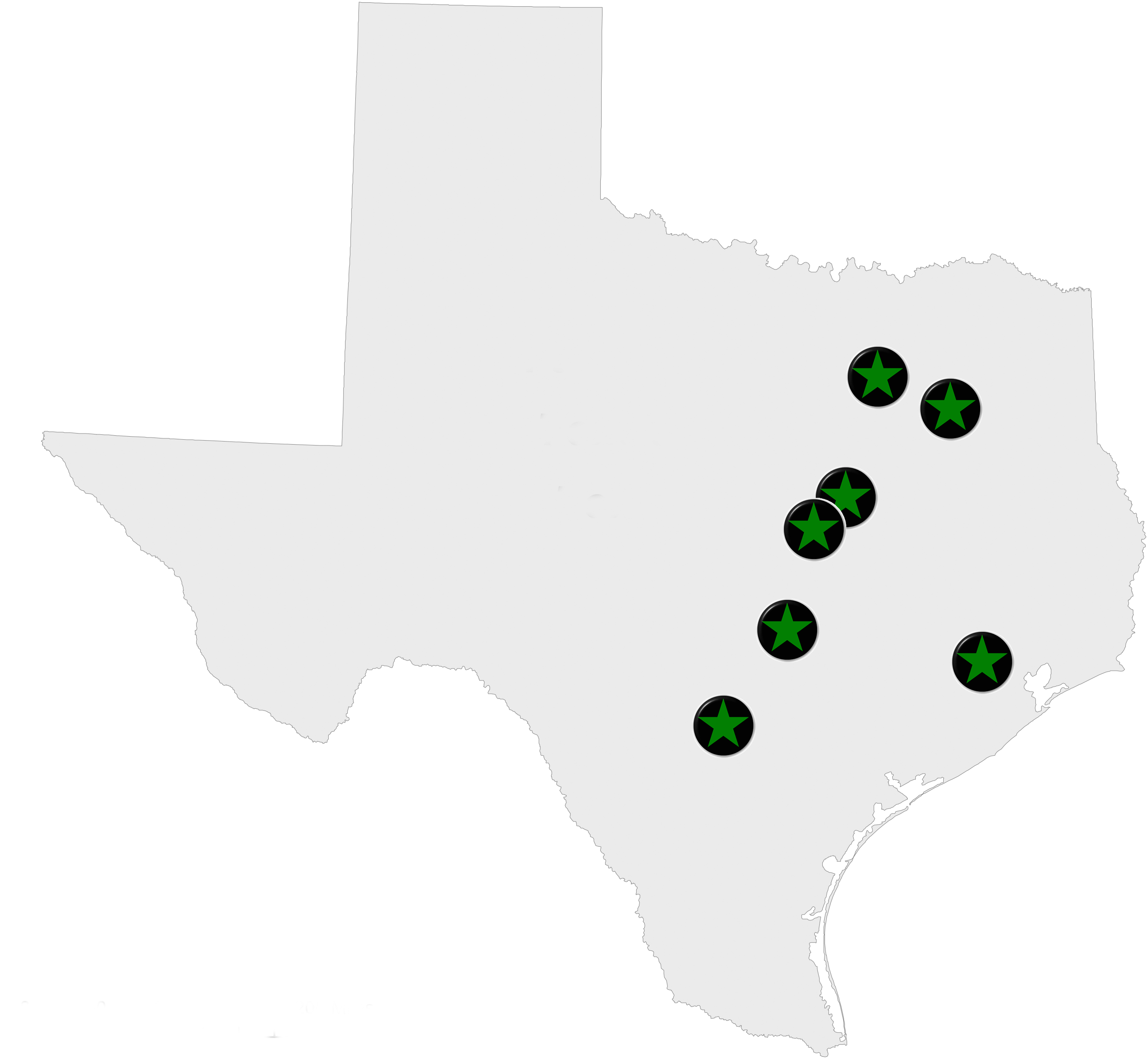 Texas Service Areas