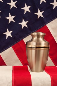 Veteran benefits are available to qualifying families choosing cremation or burial.